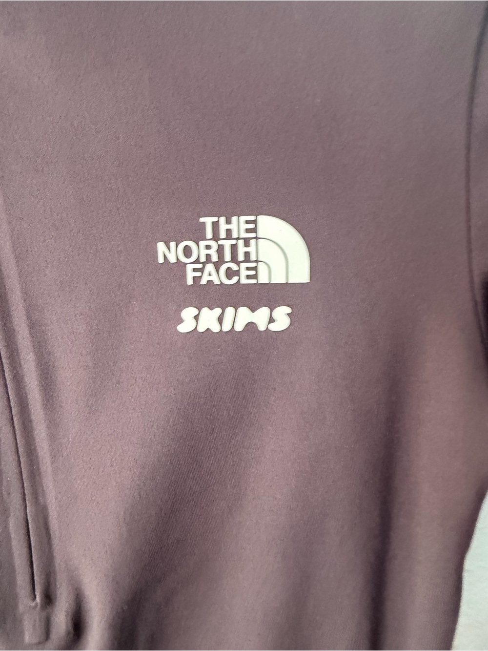 The North Face X Skims Refina Long Sleeve Top Phoenix XS - Picture 3 of 6